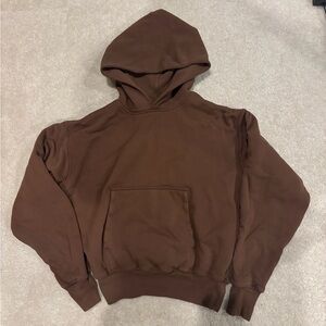 Yeezy Gap Double Layered Men's Brown Hoodie